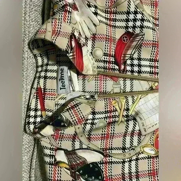 teetime Jackets & Blazers - Vintage TeeTime Golf Windbreaker bomber jacket Petite Medium. sku067